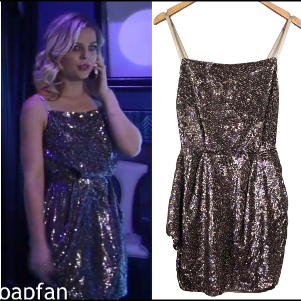 AllSaints | Velutina Sequin Dress Maxie Jones